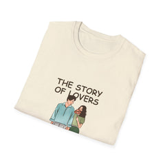 Love Story Unisex Softstyle Relatonship T-Shirt - Cute Couples Tee