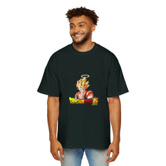 Dragon Ball Z Men's Oversized Tee - Funky Graphic T-Shirt for Anime Fans