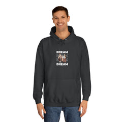 Cute Panda Design Unisex College Hoodie - Cozy Comfort for Students