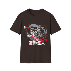 ATTACK ON TITAN ANIME Printed T-Shirt - Battle Scene Design