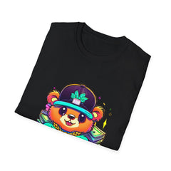 Cool Bear Graphic Teddy Tee - Unisex Softstyle T-Shirt