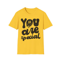 You Are Special Printed English quotes Unisex Softstyle T-Shirt - Cute Gift for Friends & Family