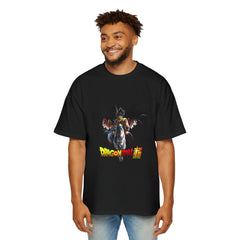 Dragon Ball Super Men's Heavy Oversized Tee - Perfect for Fans