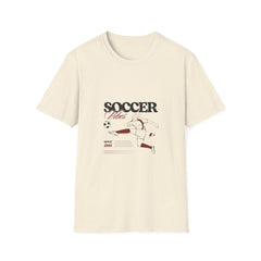Unisex Soccer Vibes Girls T-Shirt - Perfect for Soccer Lovers and Athletes