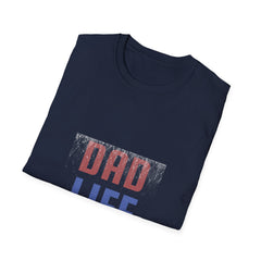 Dad Life Unisex Softstyle Parents T-Shirt - Perfect Gift for Father's Day