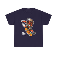 Rad Fox Skater--Printed Graffiti