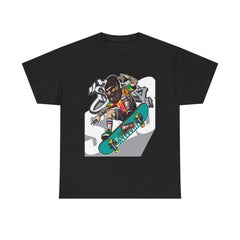 Concrete Surfer--Printed Graffiti