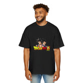 Dragon Ball Z Heavy Oversized Tee for Men - Casual Anime T-Shirt