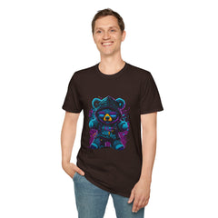 Cool Bear Graphic Teddy T-Shirt for Casual Fashion Enthusiasts