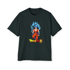 Dragon Ball Z Men's Heavy Oversized Tee - Anime Graphic Shirt for Fans