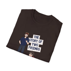 The Story of Two Friends Unisex Softstyle Relatonship T-Shirt