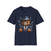 Gentleman Bear Graphic Teddy T-Shirt - Fun and Stylish Unisex Tee