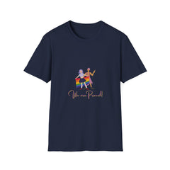 Pride Celebration Unisex Softstyle Relatonship T-Shirt - "We are Proud!"