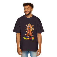 Men's Dragon Ball Z Oversized Tee - Retro Anime Style Shirt