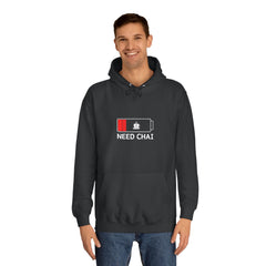 Minimalist Unisex College Hoodie - Stylish Hooded Sweatshirt for Campus Life