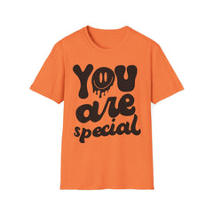 You Are Special Printed English quotes Unisex Softstyle T-Shirt - Cute Gift for Friends & Family