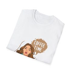 Coffee Time Girls T-Shirt - Perfect Gift for Coffee Lovers