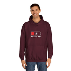 Minimalist Unisex College Hoodie - Stylish Hooded Sweatshirt for Campus Life