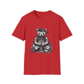 Cool Bear Graphic Unisex Softstyle Teddy T-Shirt - Perfect for Casual Wear
