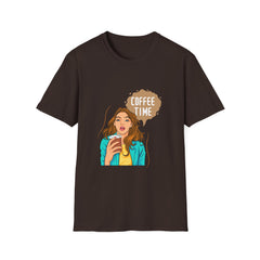 Coffee Time Girls T-Shirt - Perfect Gift for Coffee Lovers