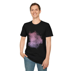 Abstract Watercolor Unisex Softstyle Girls T-Shirt – Trendy Casual Wear