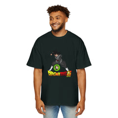 Dragon Ball Z Men's Heavy Oversized Tee - Epic Anime Graphic Tee