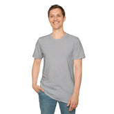 Minimalist Unisex Softstyle Plain T-Shirt - Comfortable Everyday Wear