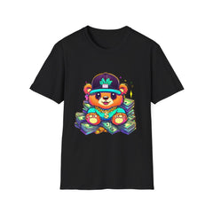 Cool Bear Graphic Teddy Tee - Unisex Softstyle T-Shirt