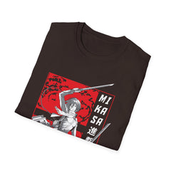 ATTACK ON TITAN ANIME Printed T-Shirt - Unisex Softstyle Tee for Anime Fans