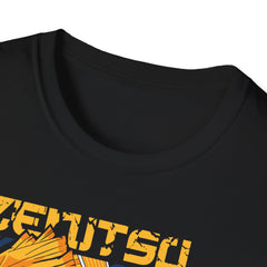 DEMONSSLAYER ANIME Printed T-Shirt with Zenitsu Graphic - Cozy Anime Apparel