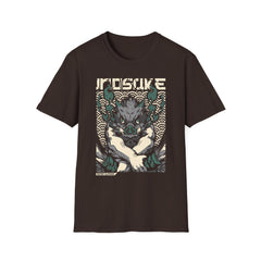 DEMONSSLAYER ANIME Printed T-Shirt - 'Mosaic Beast' Design