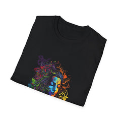 Devotional Printed T-Shirt - Spiritual Art Tee