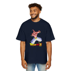 Dragon Ball Z Men's Heavy Oversized Tee - Fun Graphic Tee for Anime Fans