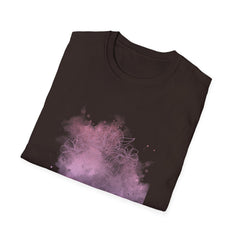 Abstract Watercolor Unisex Softstyle Girls T-Shirt – Trendy Casual Wear