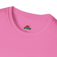 Vibrant Pink Unisex Softstyle Plain T-Shirt - Perfect for Everyday Casual Wear