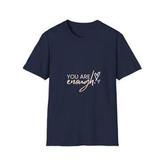 You Are Enough Inspirational Unisex Softstyle Girls T-Shirt