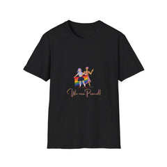 Pride Celebration Unisex Softstyle Relatonship T-Shirt - "We are Proud!"