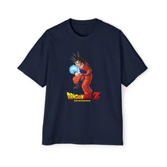 Men's Heavy Oversized Tee - Dragon Ball Z Graphic Tee for Fans