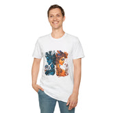 Devotional Printed T-Shirt - Artistic Nature Design