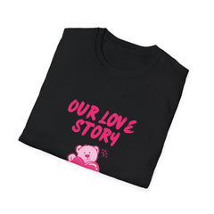 Cute Love Story Relatonship T-Shirt - Perfect for Couples