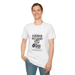 Summer Holiday Unisex Softstyle T-Shirt - Fun Vacation Graphic Tee