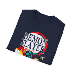 DEMONSSLAYER ANIME Printed T-Shirt - Softstyle Unisex Tee for Fans