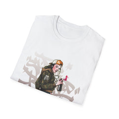 Street Art Inspired Graffiti Unisex Softstyle T-Shirt
