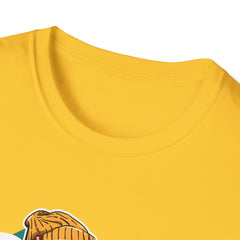 Skateboarder Graffiti Graphic Unisex Softstyle T-Shirt - Street Vibe Tee