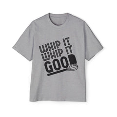 Whip It Good Oversized Tee - Fun Cooking Shirt for Food Lovers