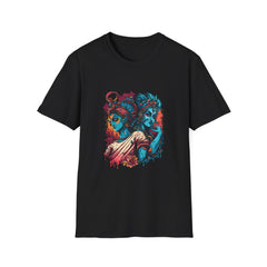 Devotional Printed T-Shirt - Bohemian Art Wear