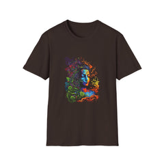 Devotional Printed T-Shirt - Spiritual Art Tee