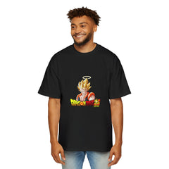 Dragon Ball Z Men's Oversized Tee - Funky Graphic T-Shirt for Anime Fans