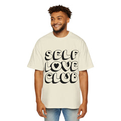 Self Love Club Oversized Tee for Men - Casual Comfort T-Shirt