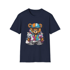 Cool Bear Graphic Unisex Softstyle Teddy T-Shirt